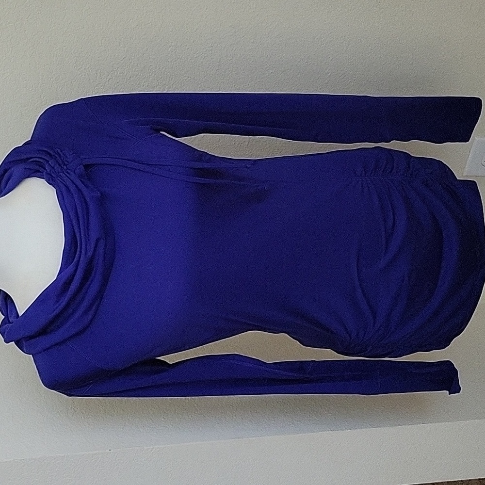 ZELLA TUNIC RUCHED TOP.....XS